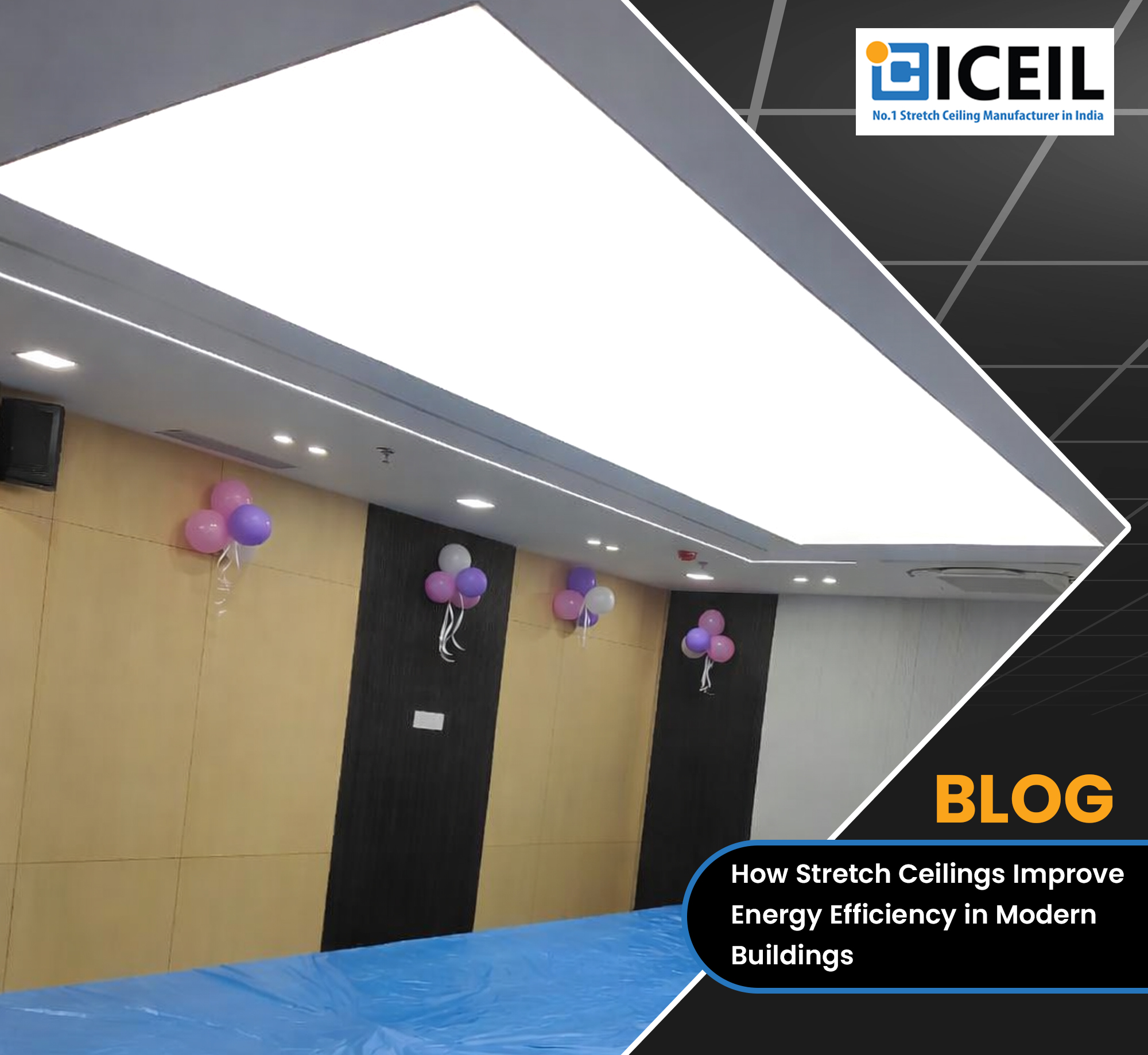 How Stretch Ceilings Improve Energy Efficiency in Modern Buildings